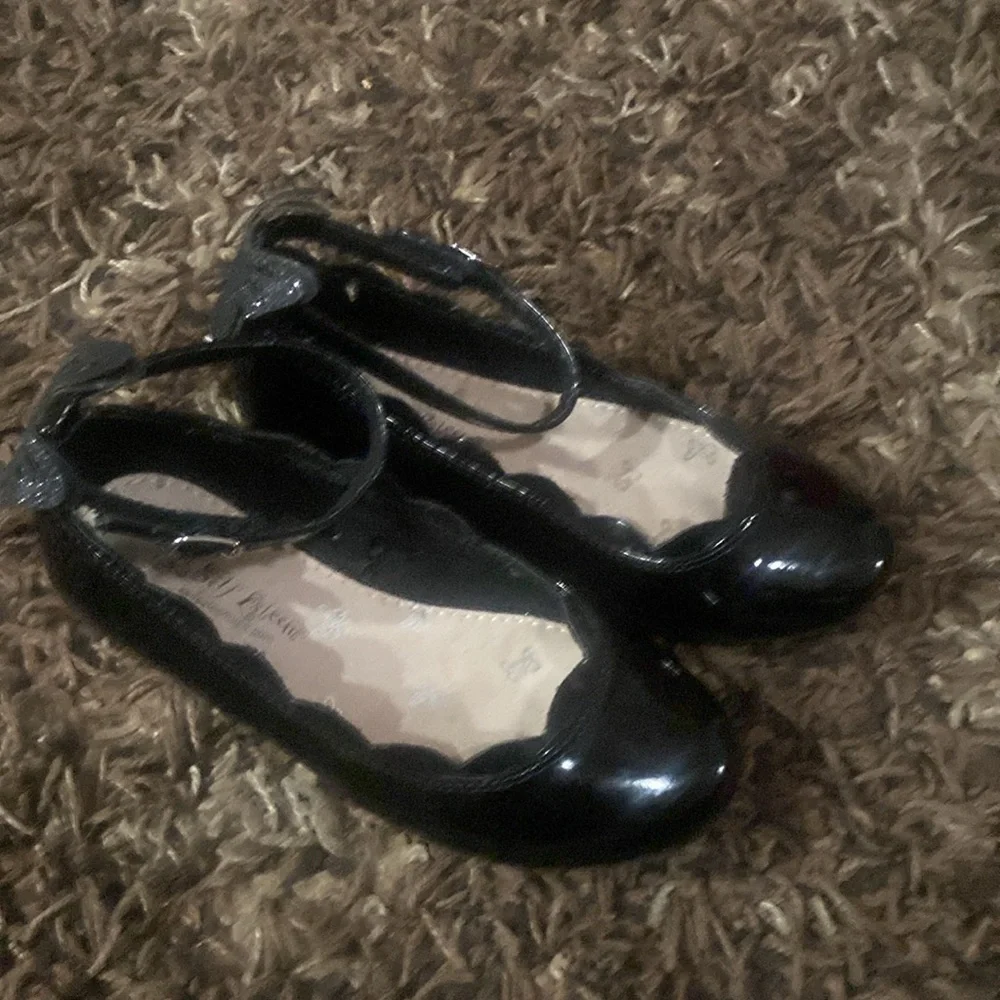 Self esteem girls black dress shoes size 13 - Picture 2 of 6